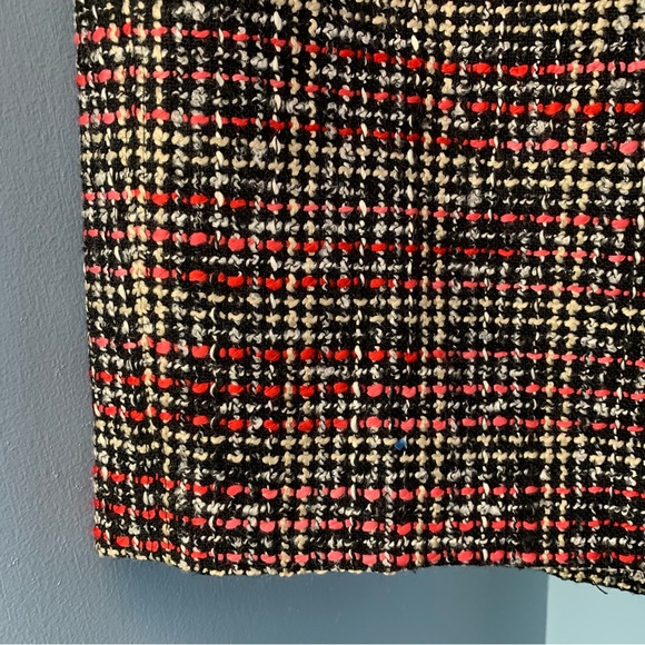 NWT Banana Republic Vermillion Tweed Pencil Skirt - Picture 6 of 9